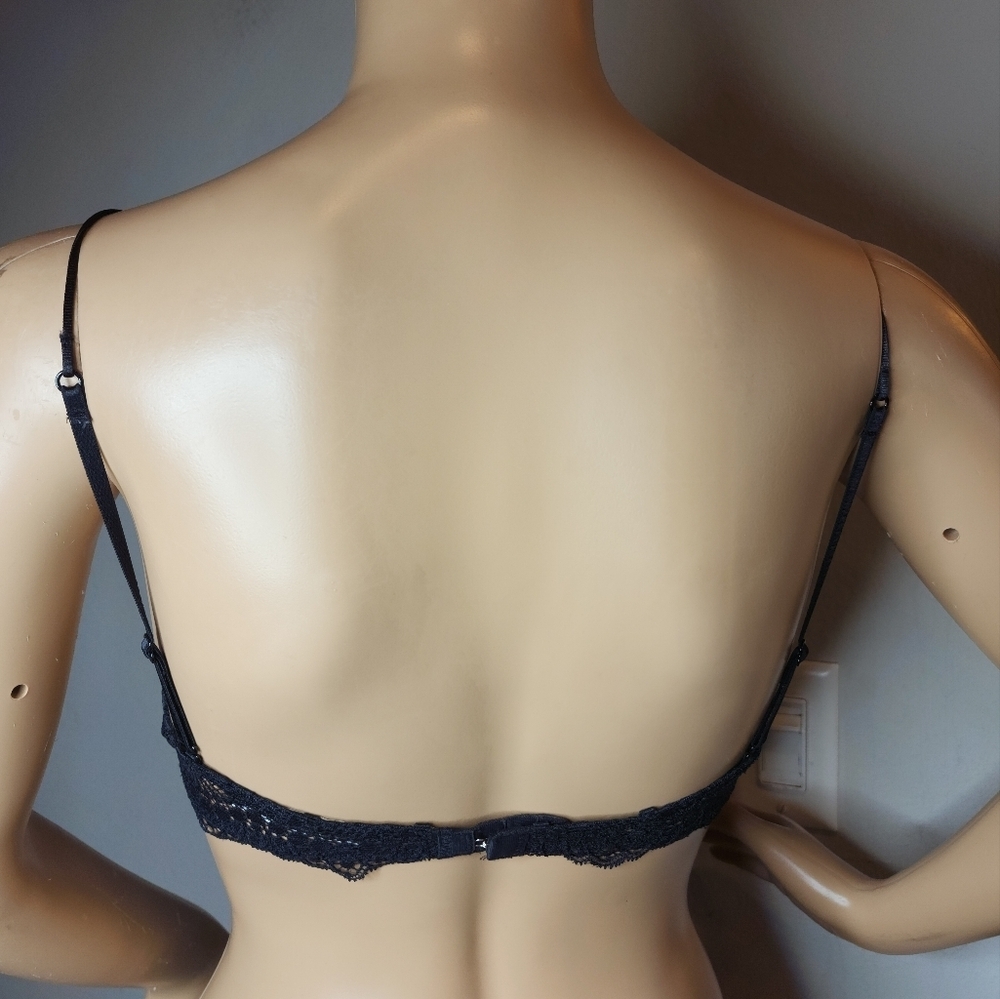 Free People Black Maya Multiway Bralette Lace Bra Size Small - Picture 12 of 12